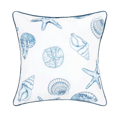 Calming Seas Throw Pillow
