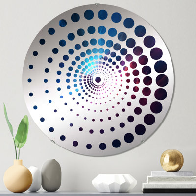 Valts - Miroir mural spiralé