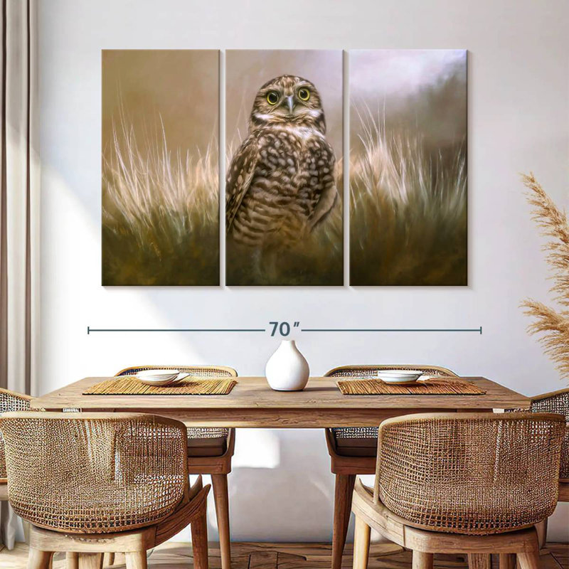 Brampt Owl Be Seeing You, 42" H x 65" W