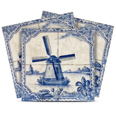 Carreau de mosaïque auto-adhésif en vinyle l 8 po x L 8 po