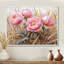 Pivoines dans le champ de blé III - pivoines, art mural-1560695972-1403363210-1560695983