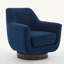 Fauteuil pivotant de 30,71 po de large Oakville-2017081054