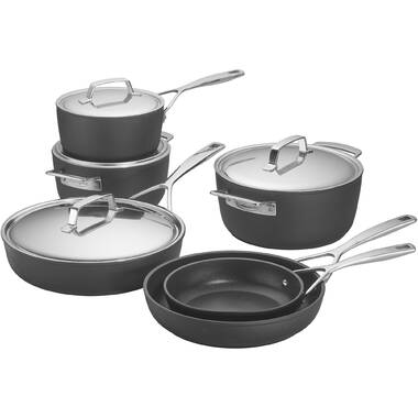 10-Piece Non-Stick Aluminum Cookware Set