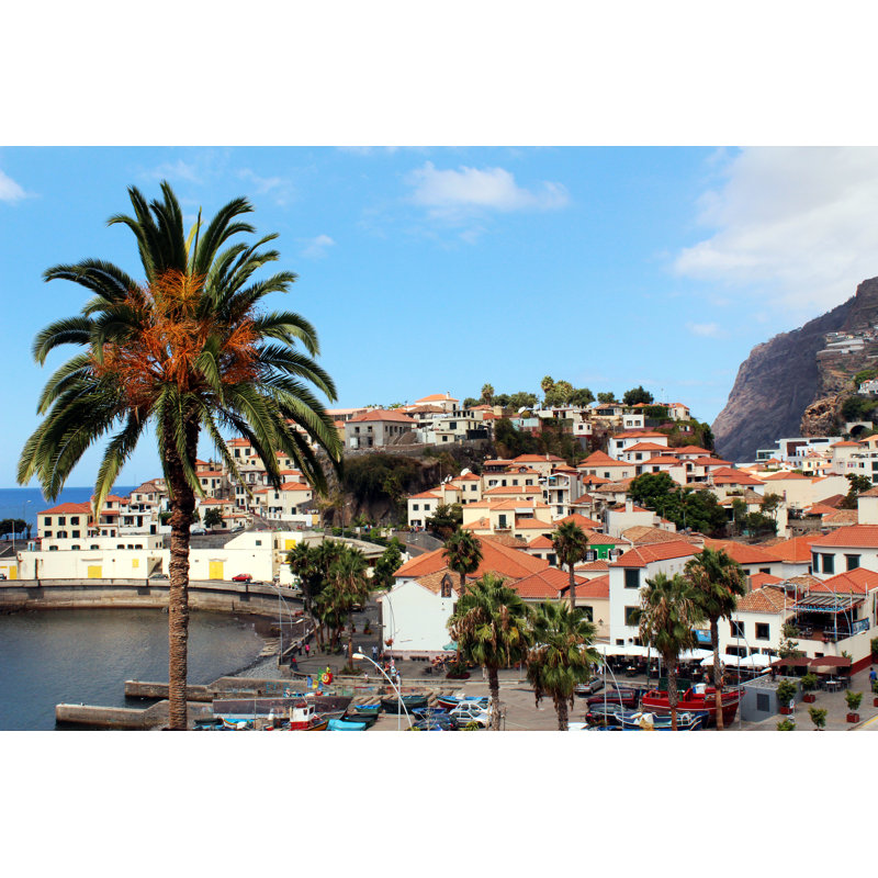 Funchal in Madeira par Ridgers - Photographie sur toile tendue, L 36 po x H 24 po