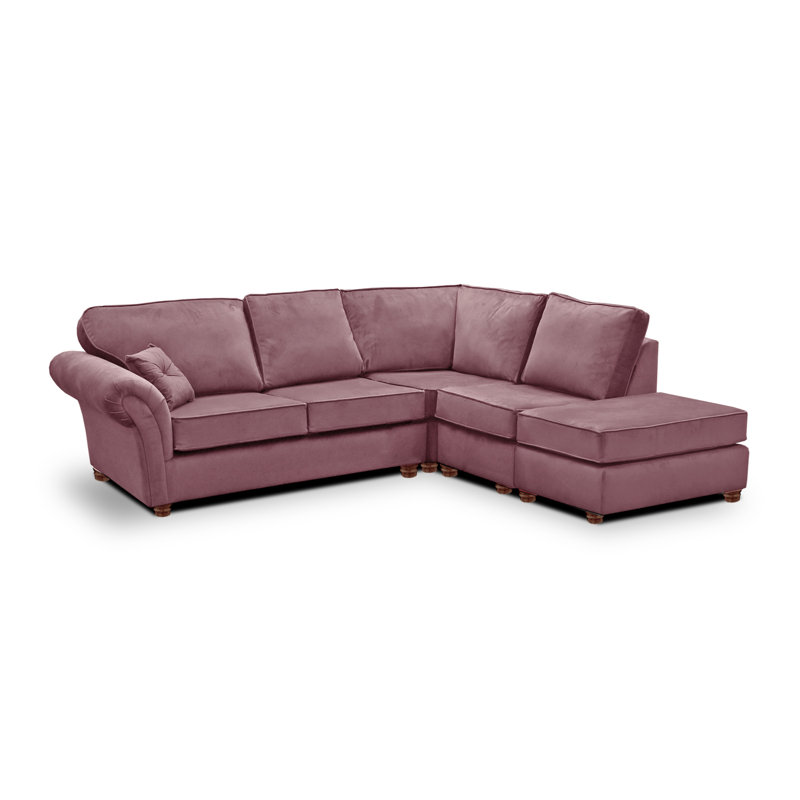 Lila Modular Corner Sofa, Right Hand Facing, Lavender