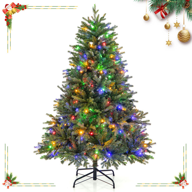 Arbre de Noël artificiel éclairé 5 pi