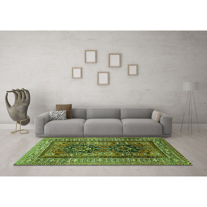 Performance Oriental Indoor Rug, Square 6'