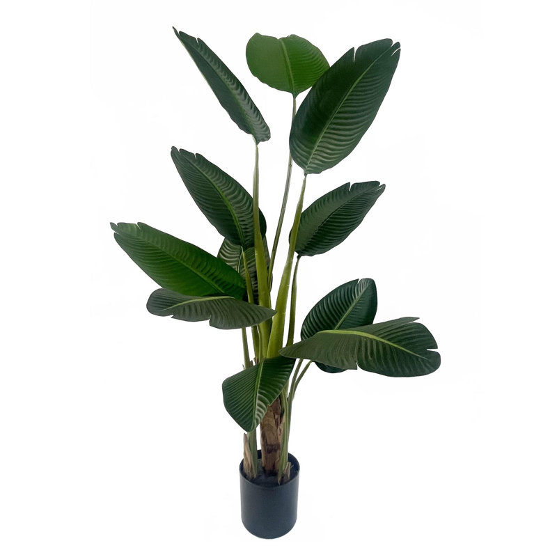 Faux Plant in Pot Liner, 150cm H x 70cm W x 70cm D
