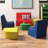 Medium Tot Contour Seating - 6 count - Rainbow-18931891
