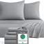 Ensemble de draps BedVoyage - Viscose de bambou + coton - Respirant et confortable-63805492-63805490