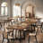 Square Dining Table, 31.5" Industrial Dinner Table-1364510771-1365590149