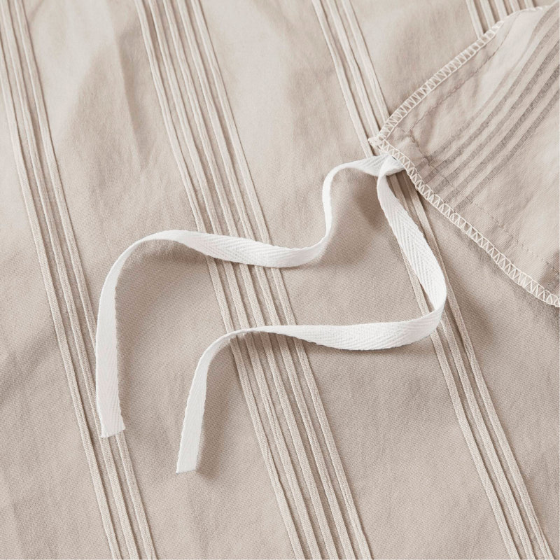 Ensemble de housse de couette 3 pièces, Crème