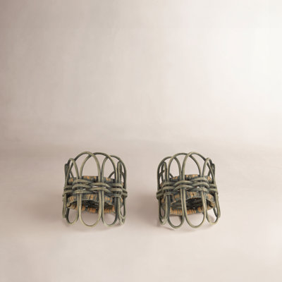 Hughie Rattan Napkin Rings