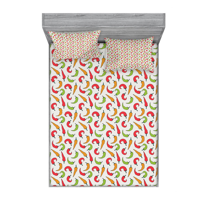 Microfiber Sheet Set, Full Sheet Set with Fitted Sheet