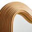 Riviera Flat Rattan Wall Mirror