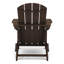 Chaise Adirondack pliable en PEHD Clitheroe-853823995