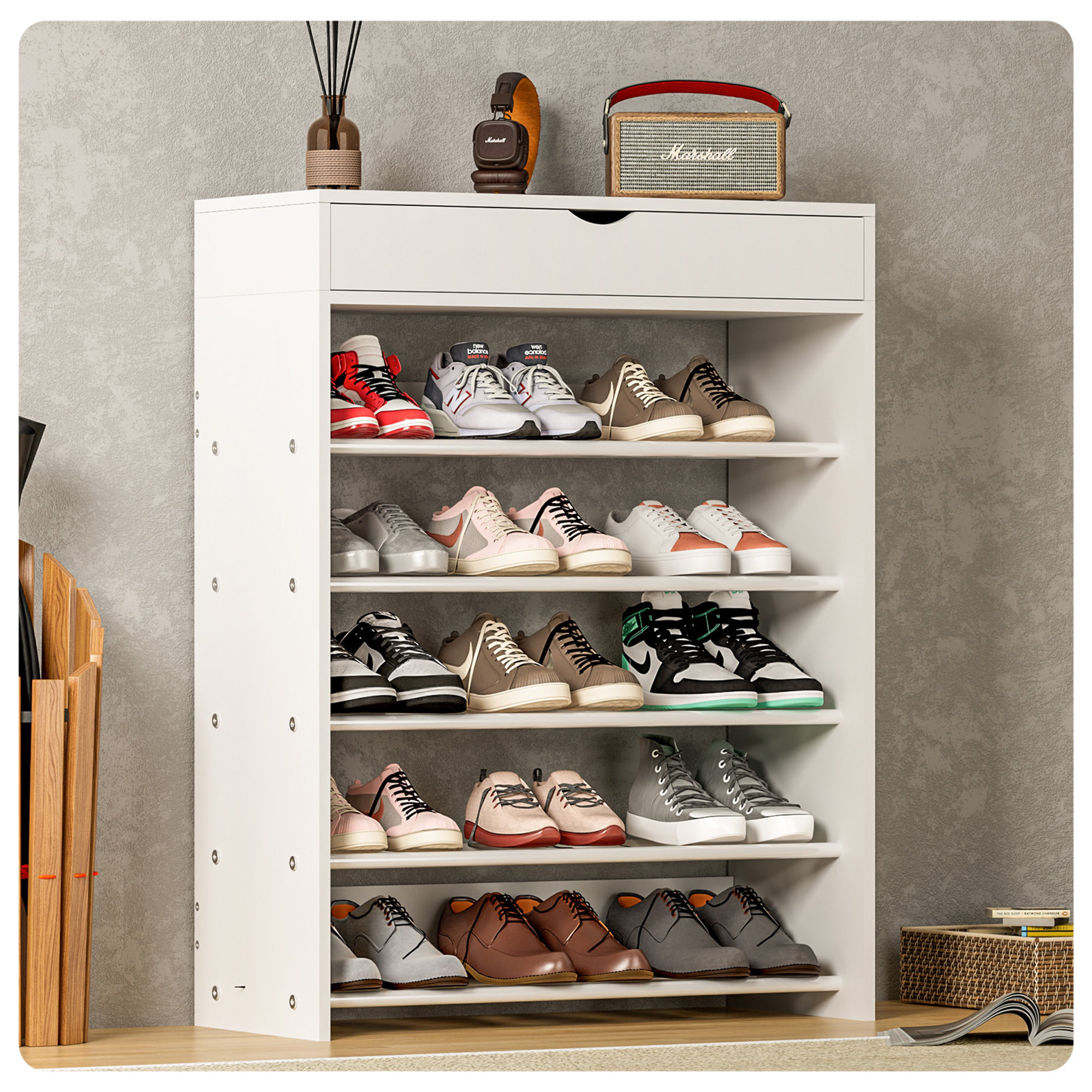 Ran Rack Latitude Run® Shoe Rack | Wayfair
