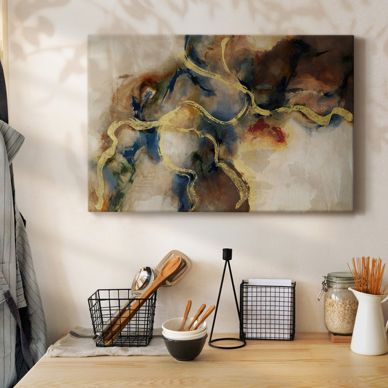 Submerge-Gallery Wrapped Canvas, 12" H x 18" W