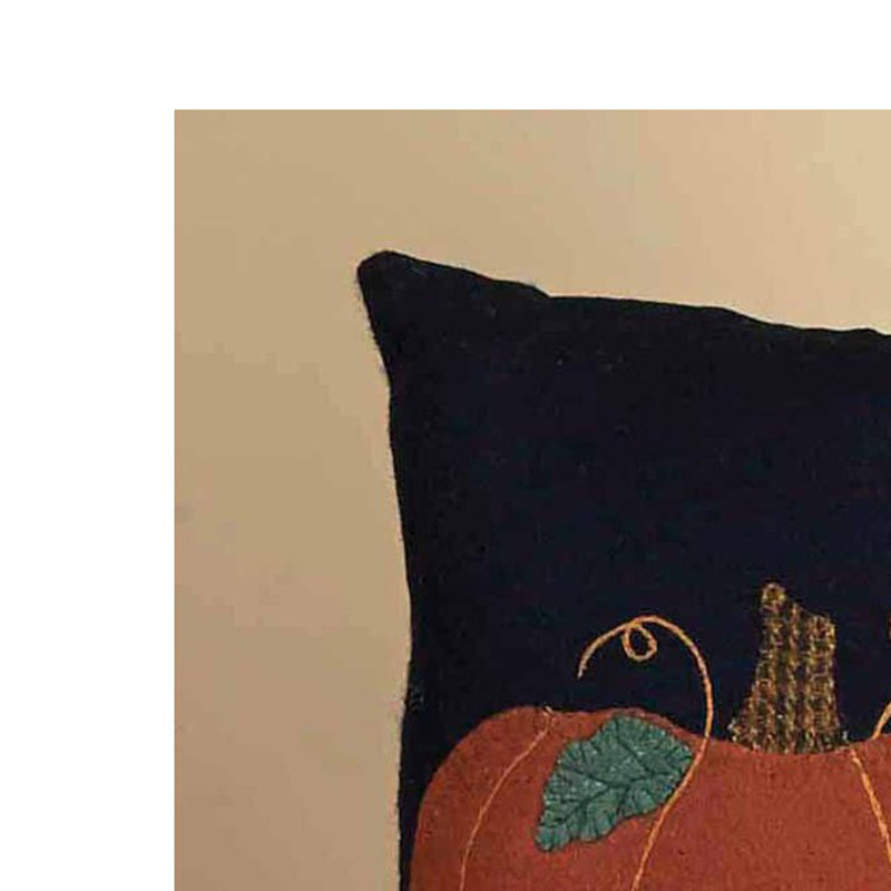 Wool Blend Reversible Throw Pillow