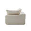 Fauteuil paresseux en tissu chenille - option de sièges flexibles Lit confortable et polyvalent-1031141746