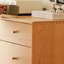 Commode d'appoint moderne en bois massif