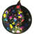 Noir/multicolore sélectionné