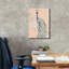 Toile épique Graffiti «Peacock In Gold 4» par Annie Warren, 18 po x 26 po-1671112820