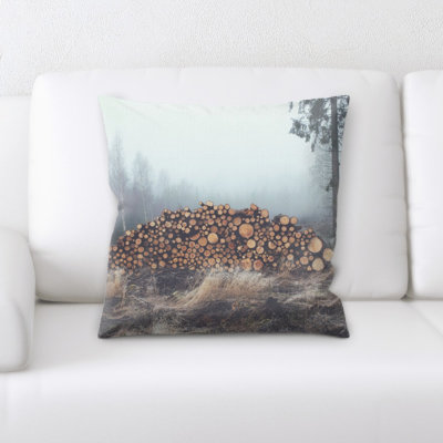 Microsuede Throw Pillow