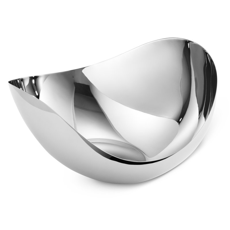 Bloom Fruit Bowl, Mirror Polished