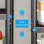 Multi-Functional Space Saving Metal Storage Shelves With Adjustable Height And Universal Wheels