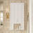 Modern Bathroom Cabinet With 5 Adjustable Shelves, Wall-Mounted Medicine Cabinet For Bathroom, Soft-Closing Hinges, Open Shelving Design