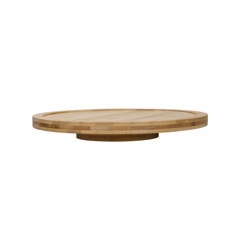 Wood Lazy Susan Organiser
