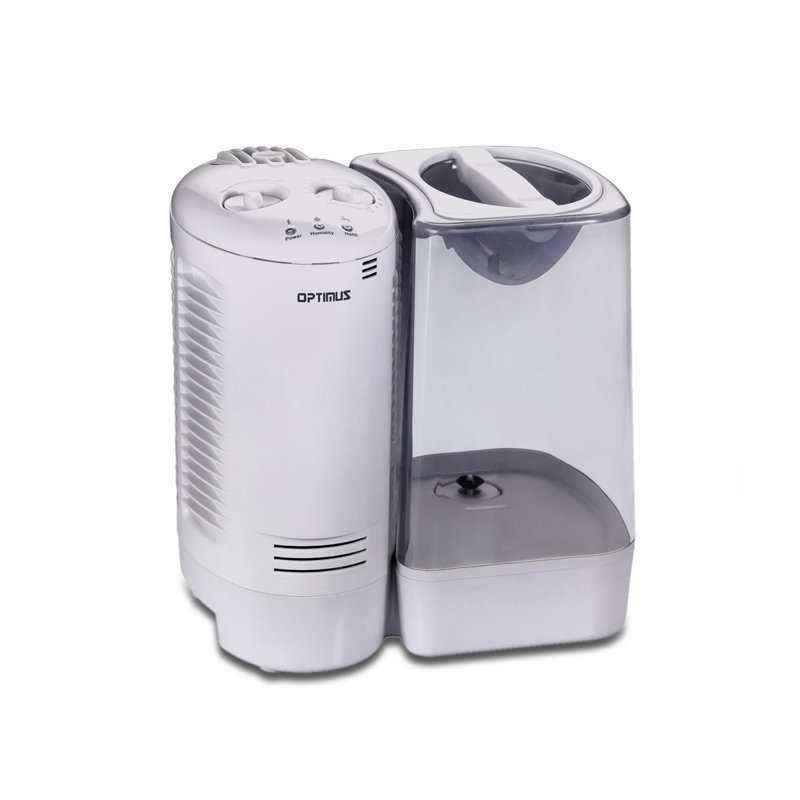 Humidificateur à vapeur chaude à débit de 3,0 gallons avec système d'évacuation de la vapeur