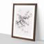 Branch of a White Cherry Blossom Tree - Picture Frame Painting Print-56741645-56741648