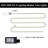 Aarah LED String Light Rubber Strand 8 Mode Adapter Waterproof for Indoor/Outdoor-2114147046