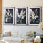 FLORAL Series CCXLIV - Impression encadrée de qualité supérieure sur mesure mat - 3 pièces-412272974-412273075