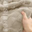 Bedsure Chequered Soft Fluffy Fleece Throw Blanket -113850105-113850107