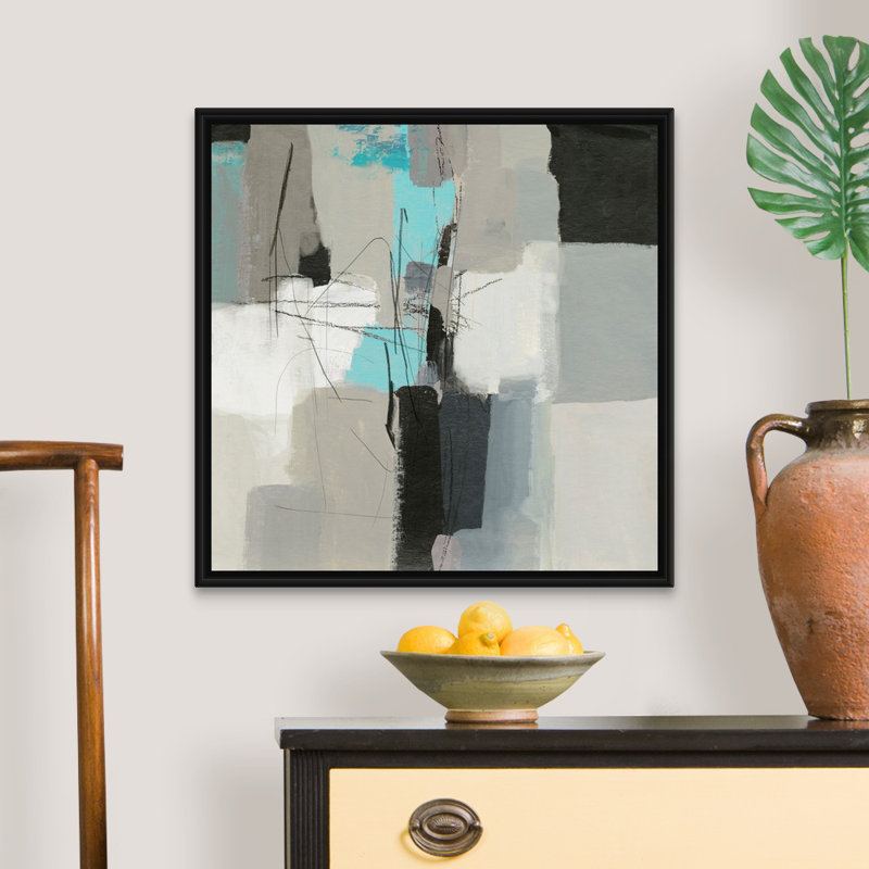 "New Light II" par Tom Reeves, reproduction d’art sur toile, H 26 po x l 26 po x P 1,75 po, Toile avec cadre noir