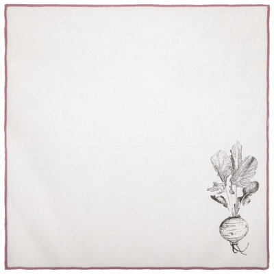 Serviette de table Merrow Edge Radis
