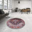 Tapis brun à motif oriental-1416314599