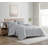 Swift Home Windowpane Plaid 7-Piece Reversible Microfiber Lightweight Bed-In-A-Bag Set-104223974-104223972