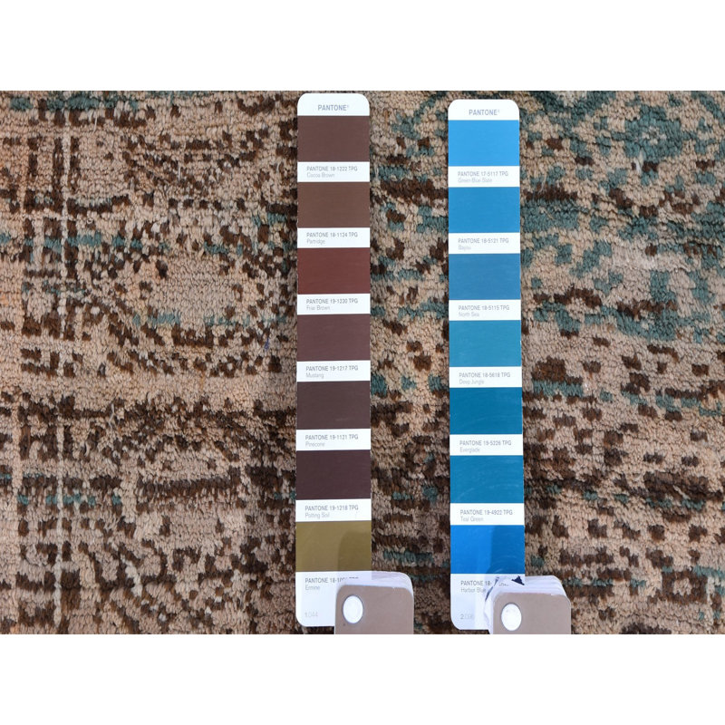 Tapis oriental en laine noué à la main 4 pi x 8 pi délavé et rétro afghan Baluch 8FDBA147ED5B4CECB34183B0D1D14274