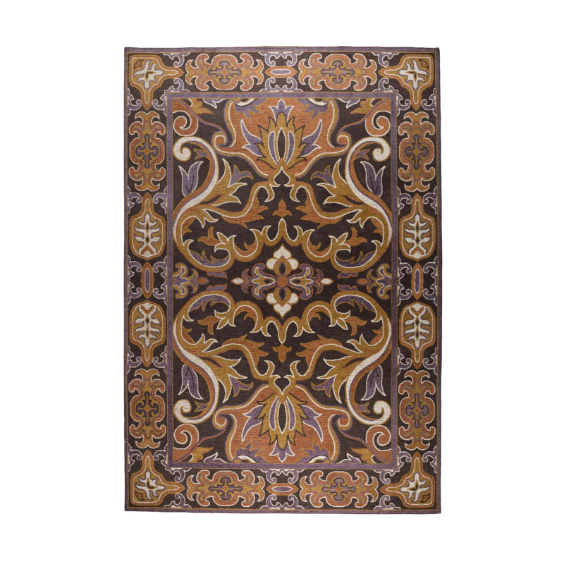 Tapis tissé à plat