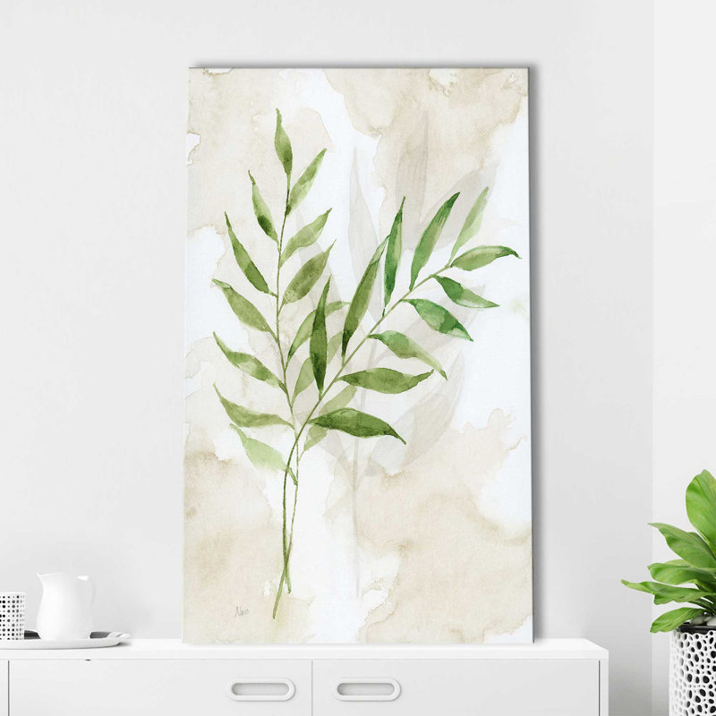 " Botanical Bliss I " by Nan Painting Print, 30" H x 18" W x 1" D, Wrapped Canvas