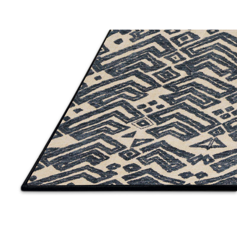 Abstract Indoor Rug, Rectangle 8' x 10'