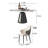 Luxury Simple Marble Round Dining Table Set-103557860-125123187