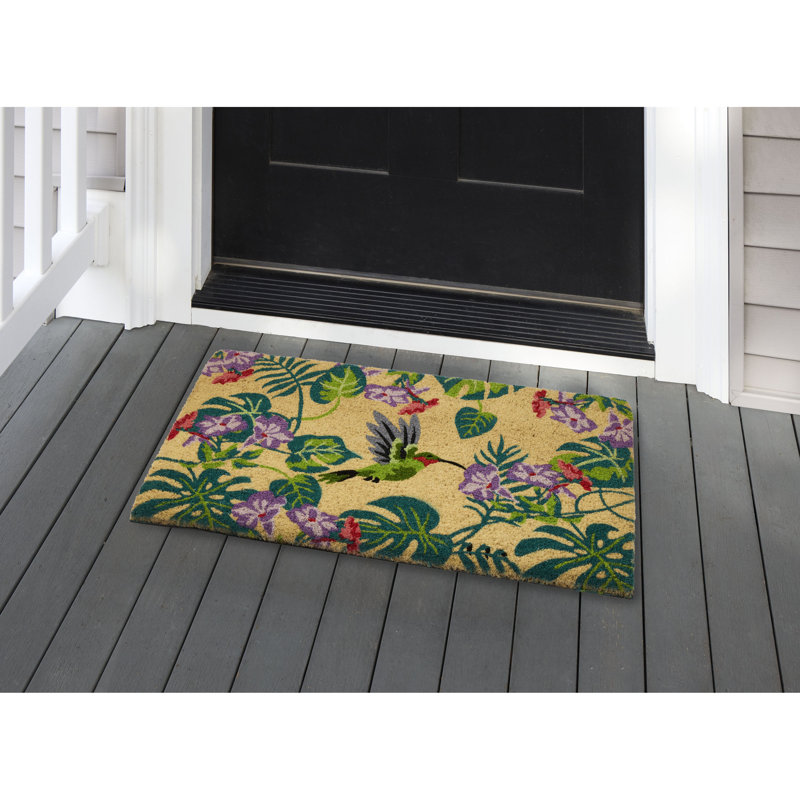 Hummingbird Paradise Doormat 18x30