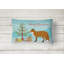  Coussin intérieur / extérieur Fox Christmas
