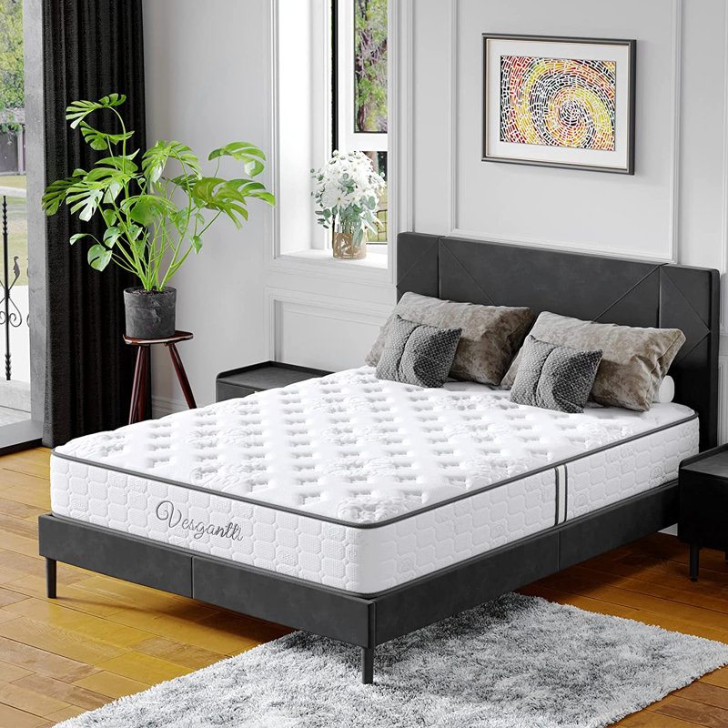 10'' Medium Memory Foam Mattress, Twin XL