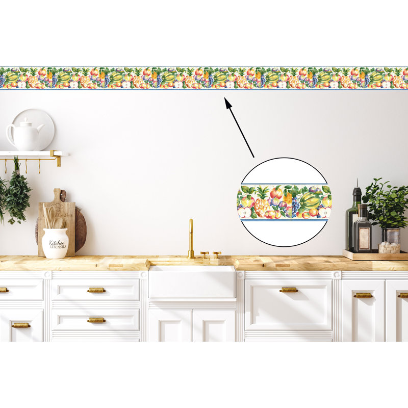 Bordure de papier peint L 15 pi x l 9 po Jaseer